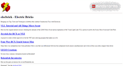 Desktop Screenshot of elecbrick.com