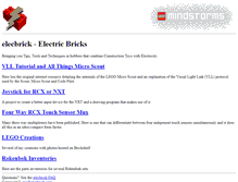 Tablet Screenshot of elecbrick.com